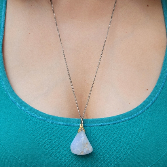 Vintage Stone Necklace - Picture 1 of 7